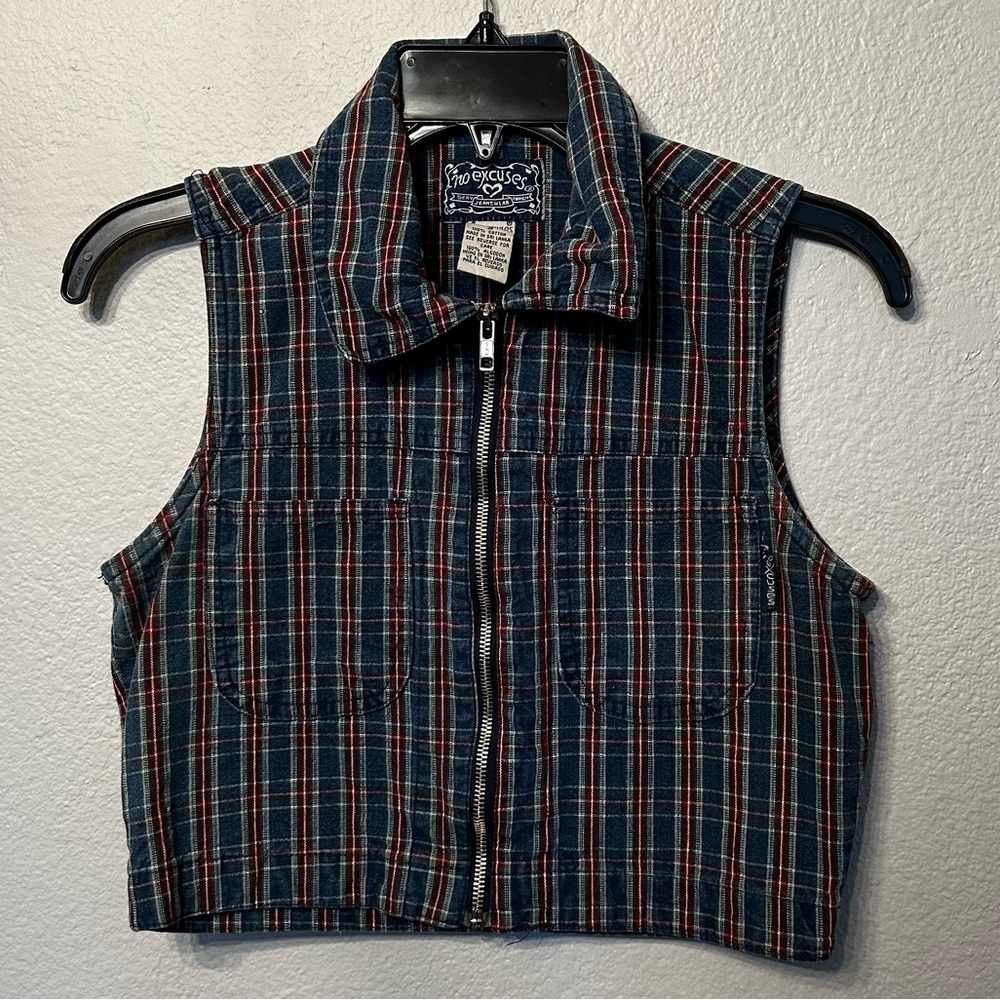 90’s Vintage Cropped Vest